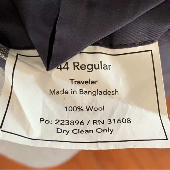 Traveler Collection Tailored Fit Sportcoat JOS Bank - Picture 9 of 12